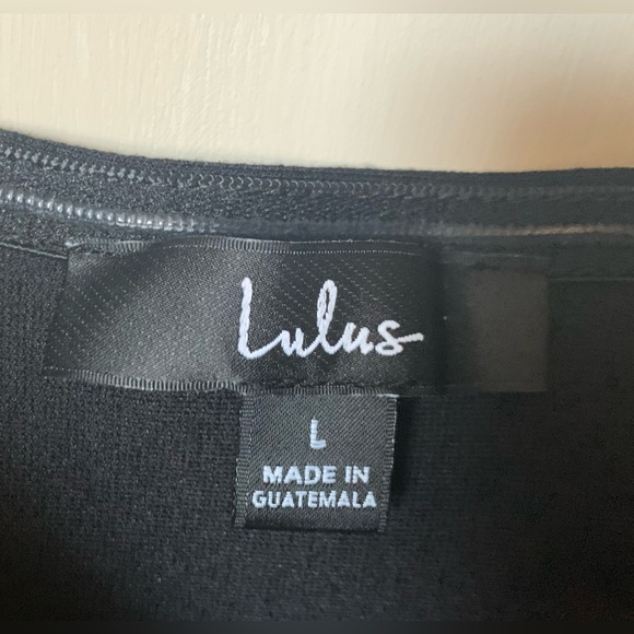 How Much I Care Black Off-the-Shoulder Midi Dress - Picture 8 of 10